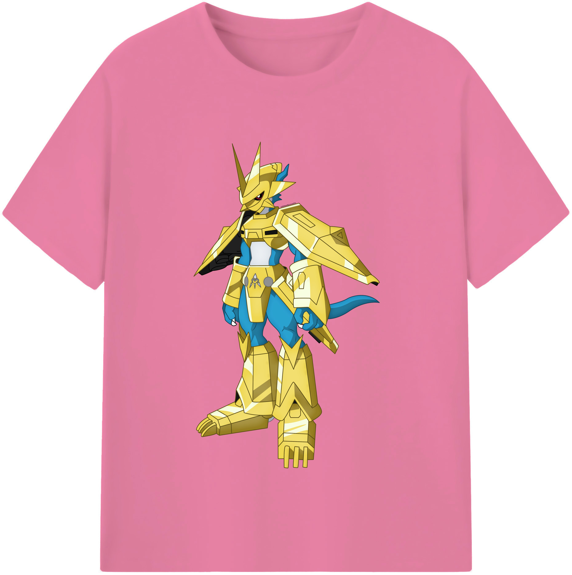 （画像用） Digimon デジタルモンスター/デジモン 綿100％半袖Tシャツ（フロントプリント）